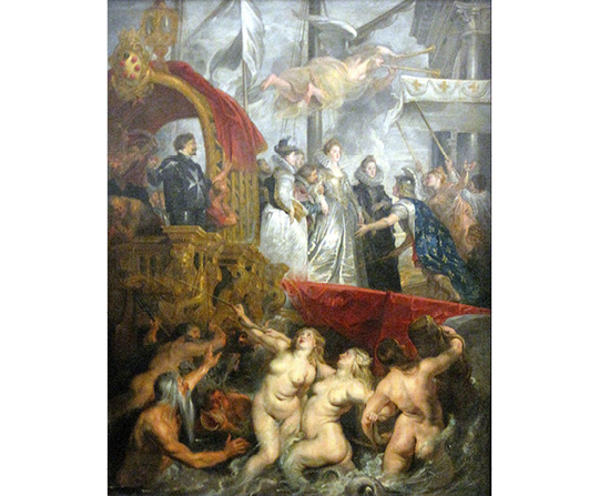 Peter Paul Rubens - Příjezd Marie de Medici v přístavu Marseille - The Disembarkation at Marseilles - reprodukce