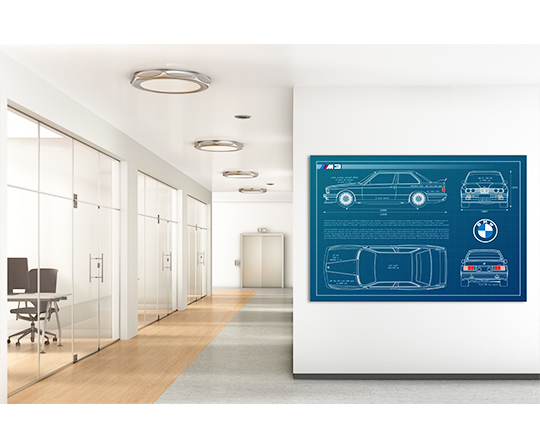 BMW M3 (E30) - blueprint