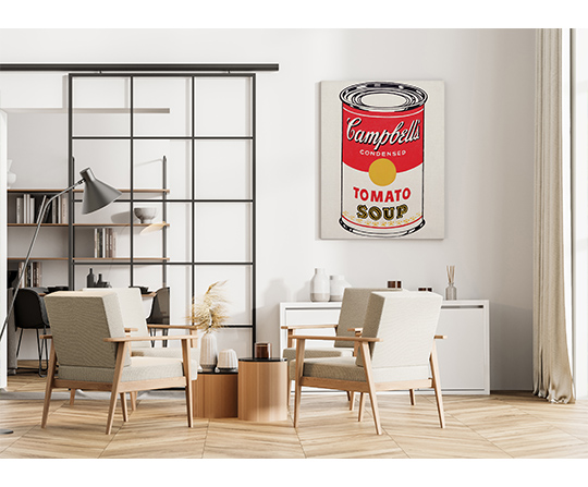 Campbell Tomato Soup - Andy Warhol - reprodukce