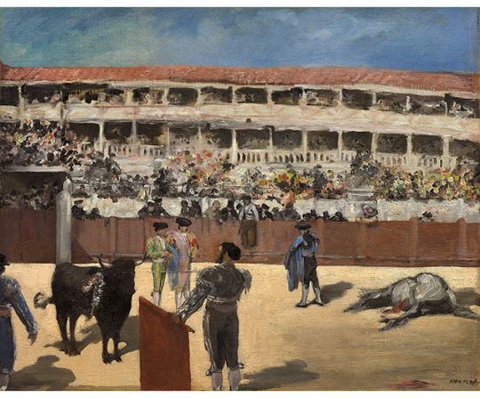 Édouard Manet - Býčí zápas - Bullfight - reprodukce