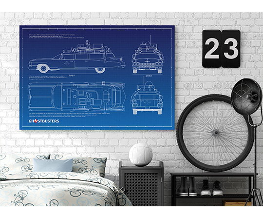 Ectomobile - Ecto-1 - blueprint