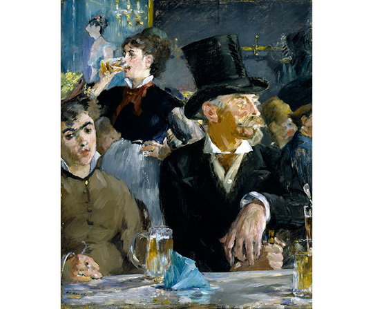 Édouard Manet - V kavárně - The Café-Concert - reprodukce