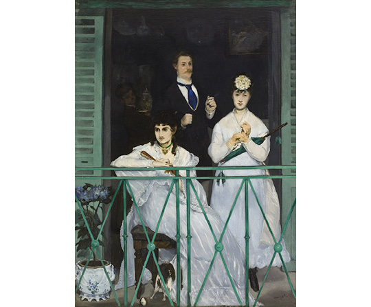 Édouard Manet - Na balkóně - The Balcony - reprodukce