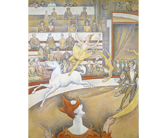 Georges Seurat - Cirkus - The Circus - reprodukce