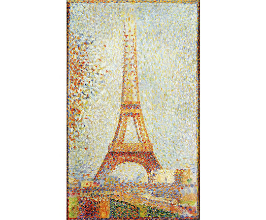 Georges Seurat - Eiffelova věž - The Eiffel Tower - reprodukce