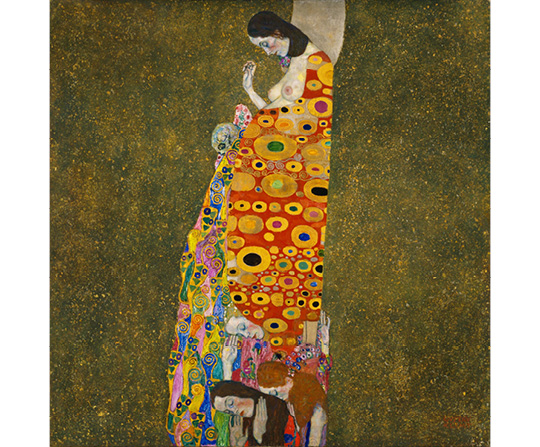 Gustav Klimt - Naděje II - Hope II - reprodukce