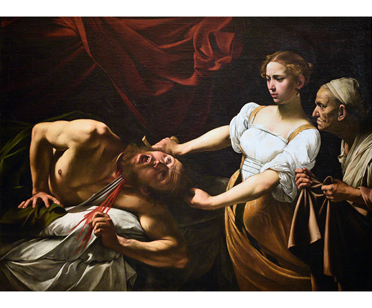 Caravaggio - Judita a Holofernes - Judith Beheading Holofernes - reprodukce