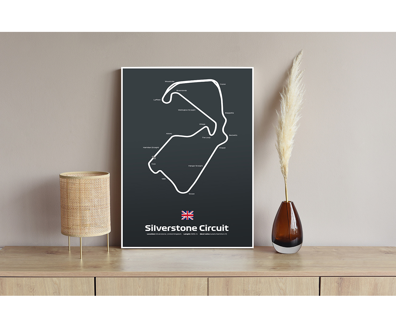 Silverstone Circuit - Okruh F1 ve Velké Británii