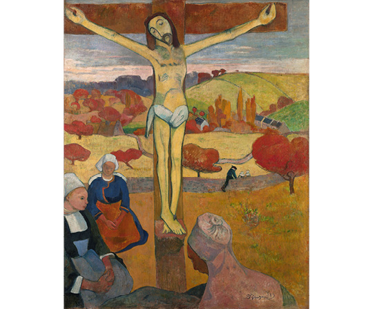 Paul Gauguin - Žlutý Kristus - Le Christ jaune - reprodukce