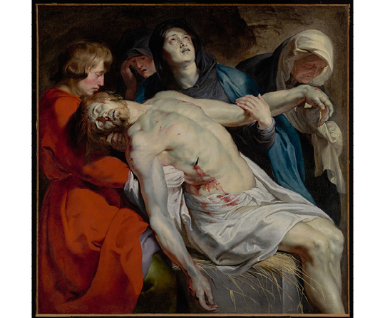 Peter Paul Rubens - Pohřeb - The Entombment - reprodukce