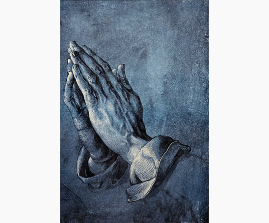 Albrecht Dürer - Modlící se ruce - Praying Hands - reprodukce