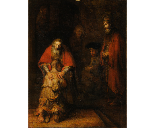Rembrandt van Rijn - Návrat marnotratného syna - The Return of the Prodigal Son - reprodukce