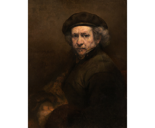 Rembrandt van Rijn - Autoportrét - Self-Portrait - reprodukce