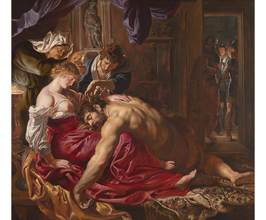 Peter Paul Rubens - Samson a Dalila - Samson and Delilah - reprodukce