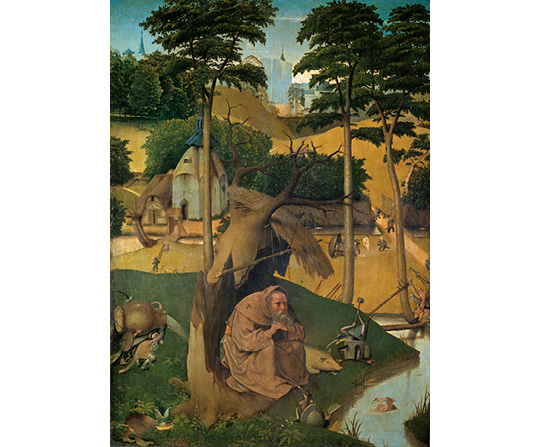 Hieronymus Bosch - Pokušení svatého Antonína - The Temptation of St. Anthony - reprodukce