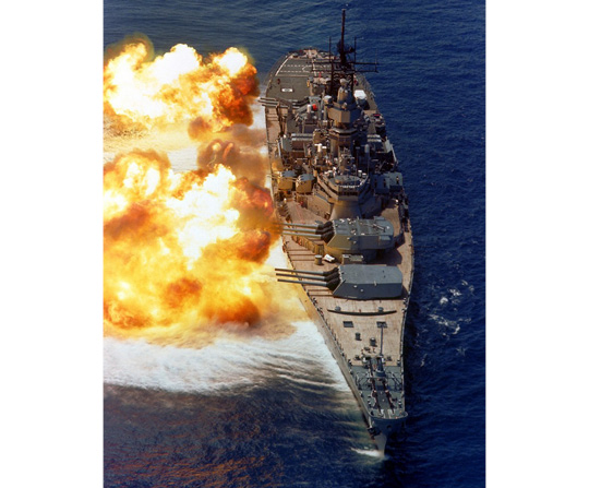 USS Iowa BB61