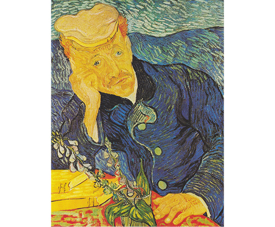 Vincent van Gogh - Portrét doktora Gacheta - Portrait of Dr. Gachet - reprodukce