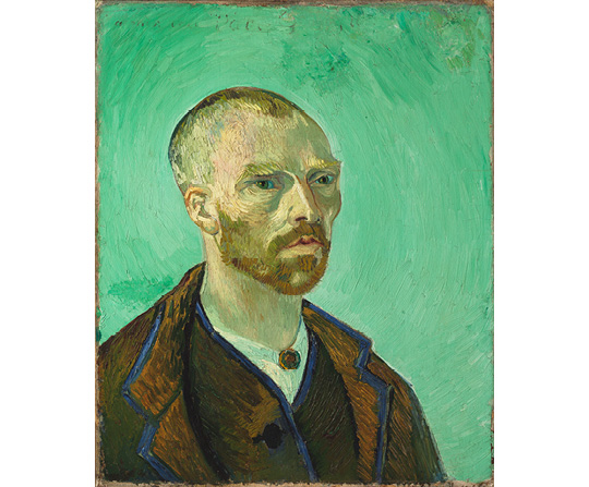 Vincent van Gogh - Autoportrét věnován Gauguinovi - Self-Portrait dedicated to Gauguin - reprodukce