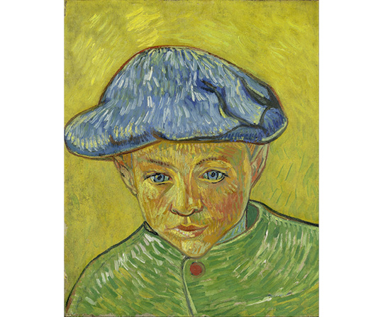 Vincent van Gogh - Portrét Camille Roulin - Portrait of Camille Roulin - reprodukce