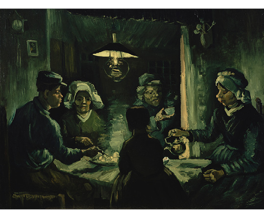 Vincent van Gogh - Jedlíci brambor - The Potato Eaters - reprodukce