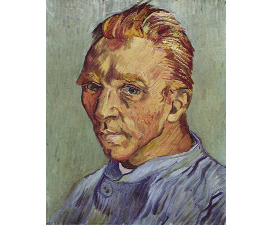 Vincent van Gogh - Autoportrét (Autoportrét bez vousů) - Self-portrait without beard - reprodukce